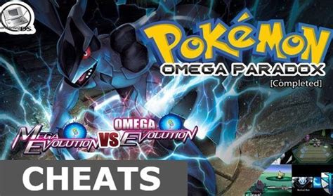 pokemon omega paradox cheats.